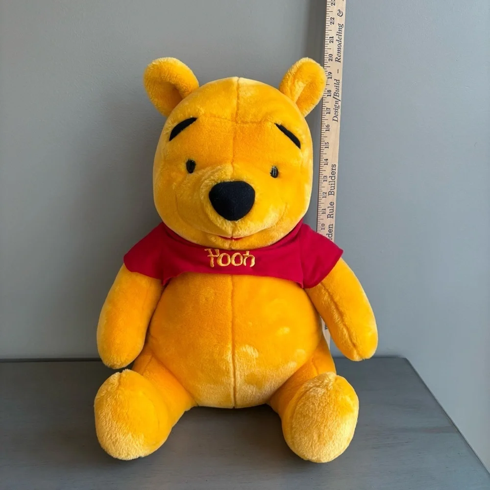 VTG Mattel Disney LARGE Winnie the Pooh Bear Plush Stuffed Animal Arcotoys 20
